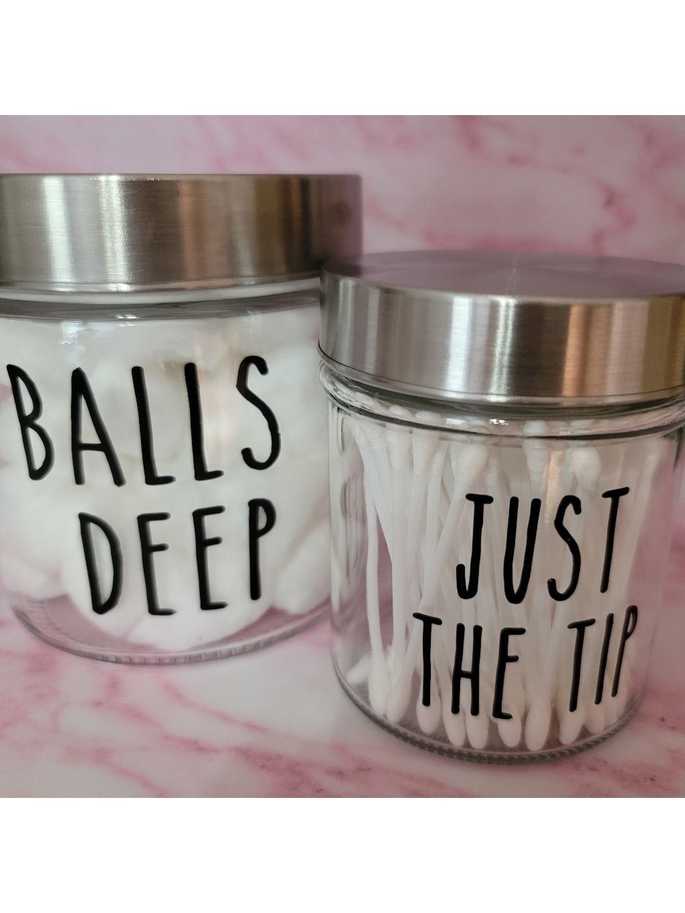 Balls Deep And Just The Tip Bathroom Accessories